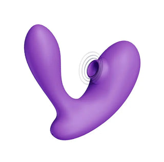 Purple clitoral vibrator