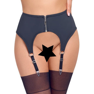 Cottelli Zip Suspender Belt by Cottelli Collection – Discreet Garter Belts from My Devilish Desires