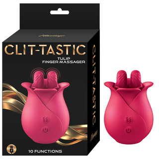 ClitTastic Tulip Finger Massager Rechargeable by Nasswalk Toys – Discreet Sex Toys & Erotic Games from My Devilish Desires