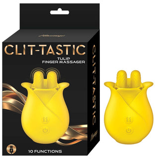 ClitTastic Tulip Finger Massager Rechargeable by Nasswalk Toys – Discreet Sex Toys & Erotic Games from My Devilish Desires