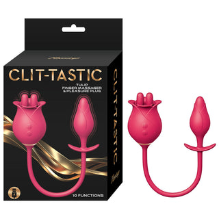 ClitTastic Tulip Finger Massager Pleasure Plug Set by Nasswalk Toys – Discreet Sex Toys & Erotic Games from My Devilish Desires