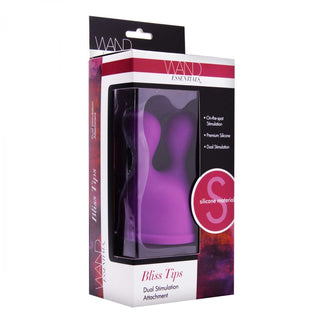 XR Wand Essentials Bliss Tips Dual Silicone Wand Attachment