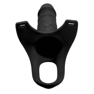 Size Matters Hollow Silicone Strap-On Dildo