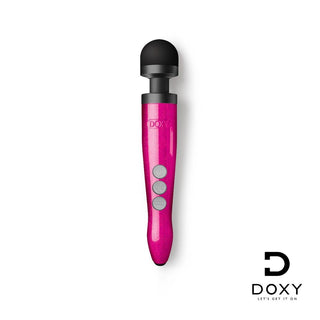 Doxy Die Cast Wand Rechargeable HOT PINK by Doxy Wand Massagers – Discreet Sex Toys & Erotic Games from My Devilish Desires