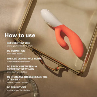 LELO INA 3 – Premium G-Spot and Clitoral Rabbit Vibrator