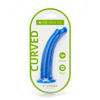 Me You Us 6 Inch Curved Silicone Dildo by Me You Us – Discreet Sex Toys & Erotic Games from My Devilish Desires