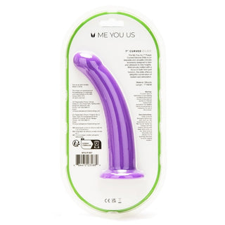 Me You Us 7 Inch Curved Silicone Dildo by Me You Us – Discreet Sex Toys & Erotic Games from My Devilish Desires