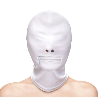 Fetish and Fashion Zipped Mouth Hood by NS Novelties – Discreet Sex Toys & Erotic Games from My Devilish Desires