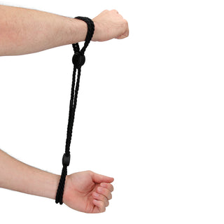 Ouch Adjustable Rope Hand Cuffs by Shots Toys – Discreet Sex Toys & Erotic Games from My Devilish Desires