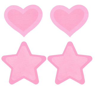 Peekaboo Pasties Hot Pink Glow in the Dark by Peekaboos – Discreet Breast Petals & Concealers from My Devilish Desires
