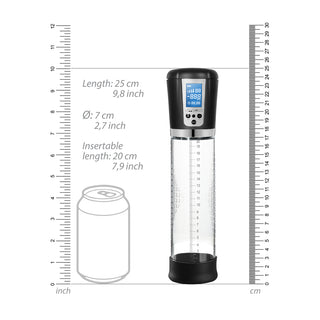 Rechargeable Penis Pump with LED Display