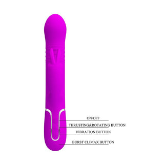 Pretty Love Coale Rechargeable Rabbit Vibrator by Pretty Love – Discreet Sex Toys & Erotic Games from My Devilish Desires