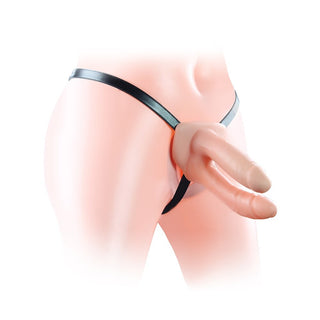 Lovetoy Unisex Hollow Double Strap On 6 Inch by Lovetoy – Discreet Sex Toys & Erotic Games from My Devilish Desires