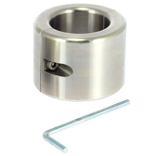 Rimba Stainless Steel Ball Stretcher 450g – 40mm High, 37mm ID Locking Ring