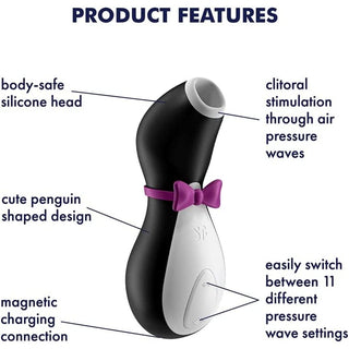 Satisfyer Pro Penguin Air Pulse Clitoral Massager