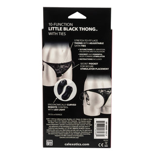 Remote Control Lace Thong Vibrating Bullet