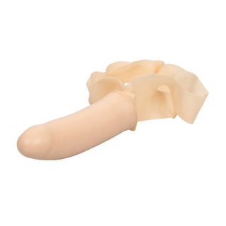 The Accommodator Face Strap-On Dildo Flesh