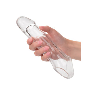 CalExotics Performance Maxx Clear Extension 7.5 Inches by California Exotic – Discreet Sex Toys & Erotic Games from My Devilish Desires