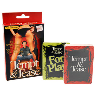 California Exotic Tempest & Tease – Adult Couples Intimacy Card Game