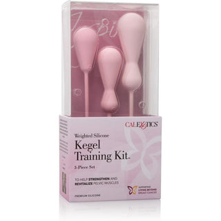 3 Piece Silicone Kegel Training Set Weighted Pelvic Floor Balls