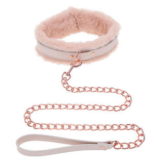 Sex and Mischief Fur Collar and Leash by Sportsheets – Discreet Sex Toys & Erotic Games from My Devilish Desires