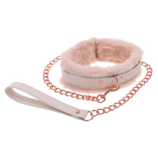 Sex and Mischief Fur Collar and Leash by Sportsheets – Discreet Sex Toys & Erotic Games from My Devilish Desires