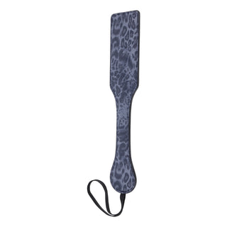 Sportsheets Cougar Faux Fur Flogger – Navy Sensual Impact Whip