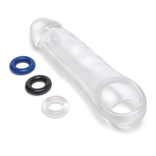 Size Up Clear Penis 2 Inch Extender by Size Up – Discreet Sex Toys & Erotic Games from My Devilish Desires
