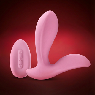 NS Novelties Secrets Rain Remote Controlled G-Spot and Clitoral Vibrator