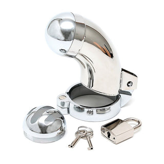 Houdini Deluxe Chrome Chastity Device