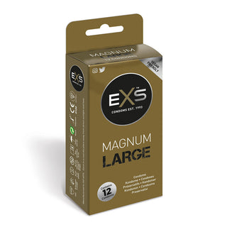 EXS Magnum Large Condoms 12 Pack by Exs Condoms – Discreet Condoms from My Devilish Desires