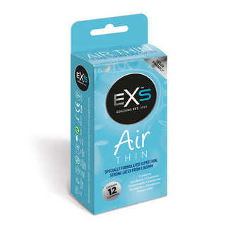 EXS Air Thin Condoms 12 Pack by Exs Condoms – Discreet Condoms from My Devilish Desires