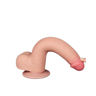 Lovetoy Sliding Easy Bend Skin Dildo 9 Inch by Lovetoy – Discreet Sex Toys & Erotic Games from My Devilish Desires