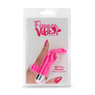 ToyJoy Bunny Pleaser Rechargeable Finger Vibe by Toy Joy Sex Toys – Discreet Sex Toys & Erotic Games from My Devilish Desires