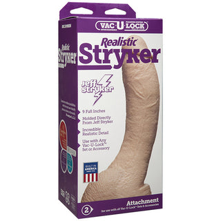 VacULock Jeff Stryker Realistic Dildo Attachment by Doc Johnson – Discreet Sex Toys & Erotic Games from My Devilish Desires