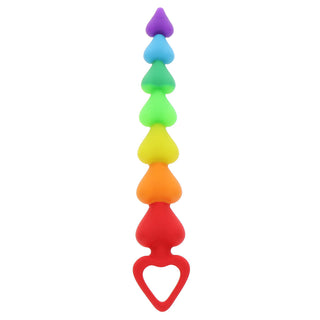 ToyJoy Rainbow Heart Anal Beads by Toy Joy Sex Toys – Discreet Sex Toys & Erotic Games from My Devilish Desires