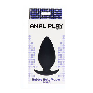 ToyJoy Anal Play Bubble Butt Player Expert Black by Toy Joy Sex Toys – Discreet Sex Toys & Erotic Games from My Devilish Desires