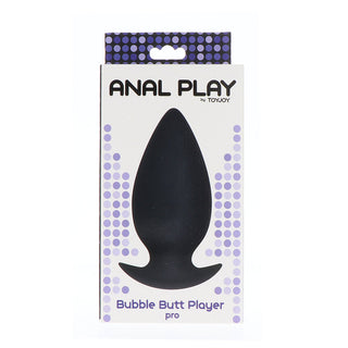 ToyJoy Anal Play Bubble Butt Player Pro Black by Toy Joy Sex Toys – Discreet Sex Toys & Erotic Games from My Devilish Desires