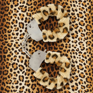 ToyJoy Furry Fun Wrist Cuffs Leopard by Toy Joy Sex Toys – Discreet Sex Toys & Erotic Games from My Devilish Desires