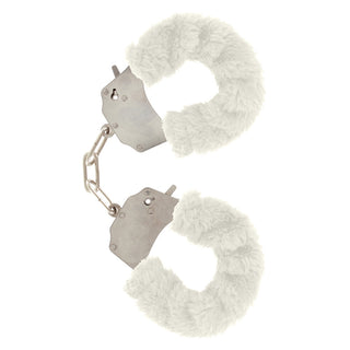 ToyJoy Furry Fun Wrist Cuffs White by Toy Joy Sex Toys – Discreet Sex Toys & Erotic Games from My Devilish Desires