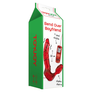 ToyJoy Bend Over Boyfriend Strapless Strap On Red by Toy Joy Sex Toys – Discreet Sex Toys & Erotic Games from My Devilish Desires