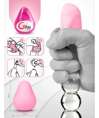 GEgg Masturbator Pink by G Vibe – Discreet Sex Toys & Erotic Games from My Devilish Desires