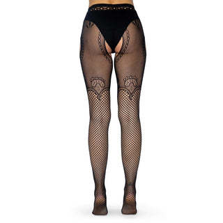 Leg Avenue Suspender Tight in Duchess Lace UK 8 to 14 by Leg Avenue Lingerie – Discreet Hosiery from My Devilish Desires