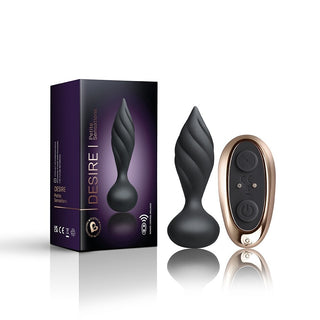 Rocks Off Petite Sensations Desire Butt Plug Black by Rocks Off Ltd – Discreet Sex Toys & Erotic Games from My Devilish Desires