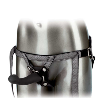 The Royal Vibrating Set Crotchless Strap On Plus Vibrating Probe by California Exotic – Discreet Sex Toys & Erotic Games from My Devilish Desires