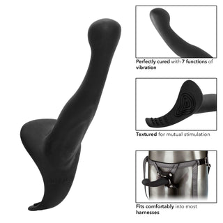 The Royal Vibrating Set Crotchless Strap On Plus Vibrating Probe by California Exotic – Discreet Sex Toys & Erotic Games from My Devilish Desires