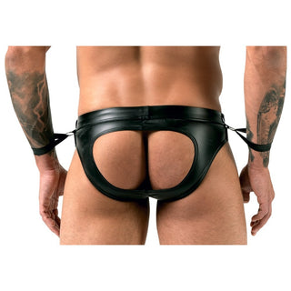 Svenjoyment Jock Brief With Handcuffs by Svenjoyment – Discreet Erotic Clothing from My Devilish Desires