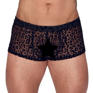 Noir Sheer Animal Print Pants by Noir – Discreet Trunks from My Devilish Desires