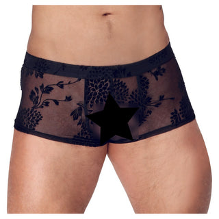 Noir Sheer Floral Lace Pants by Noir – Discreet Thongs from My Devilish Desires