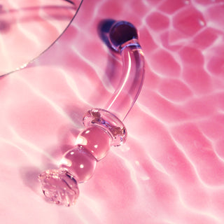 Glaze Glass Rosebud GSpot Dildo by Dream Toys – Discreet Sex Toys & Erotic Games from My Devilish Desires